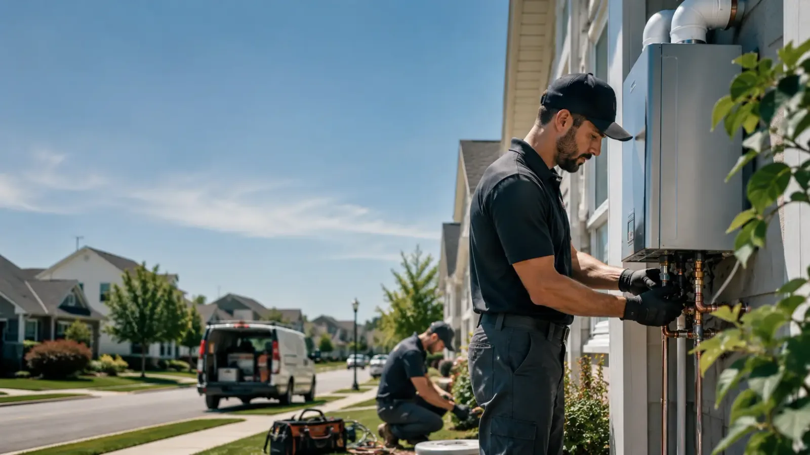 Tankless Water Heater Installation in Sherman, TX